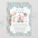 Search for girl tribal 1st birthday invitations Teepee