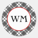 Search for monogram pattern stickers Initial