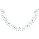 Search for baby boy bunting flags Blue