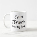 Search for saint francis mugs Saints