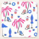 Recherche de palm tree dessous de verres Décoration