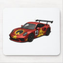 Recherche de voiture rouge tapis souris Voiture de course