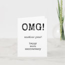 Recherche de employee anniversary cards Travail
