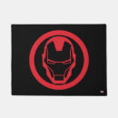 Search for superhero doormats Iron man logo