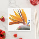 Search for bird paradise napkins Botanical