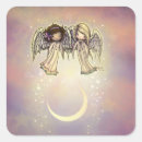 Search for little angels stickers Illustration