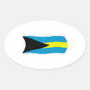 Recherche de bahamas autocollants Drapeau