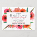 Search for poppy bridal shower invitations Pink