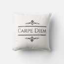 Recherche de diem de carpe coussins Latin