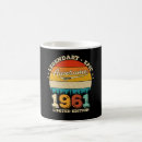 Search for 1961 mugs Birthday