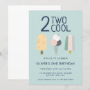 Search for two cool invitations Ice cream party