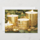 Search for candle christmas invitations Simple
