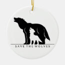 Search for wolves ornaments Endangered species