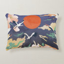 Search for japanese crane pillows Background
