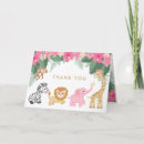 Recherche de jungle vœux cartes Girafe