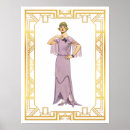 Search for vintage 1920s fashion posters Illustration