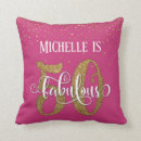 Search for old gold pillows 50th birthday