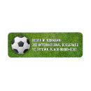 Search for football stickers return address labels Soccer