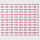 Search for pink ribbon wrapping paper Feminine