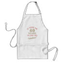 Search for 40th birthday aprons Humour