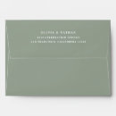 Search for boho envelopes Sage green