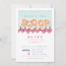 Search for ice cream party invitations Blue