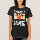 Search for bowling birthday party tshirts Bowler
