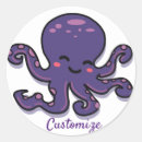 Search for purple octopus stickers Cute