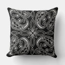 Search for black paisley pattern pillows Decorative