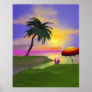 Recherche de plage palmier posters Tropiques