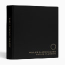 Search for luxury binders Portfolio