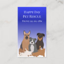 Search for animal rescue business cards Pet