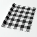 Search for black buffalo plaid wrapping paper Trendy