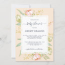 Search for peonies baby shower invitations Elegant