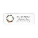 Search for citrus return address labels Watercolor