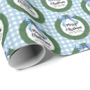 Search for christmas wreath wrapping paper Watercolor