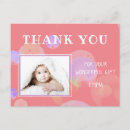 Search for birthday thank you postcards Pink