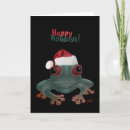 Search for frog christmas cards Green