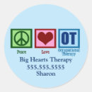 Recherche de ergothérapie autocollants Ergothérapeute