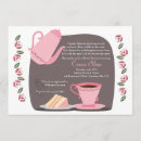 Search for tea time invitations Flowers