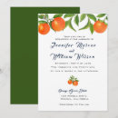 Search for orange fruit invitations Greenery