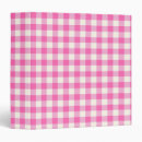 Search for checkered binders Pink