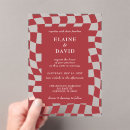 Search for checkerboard invitations Retro