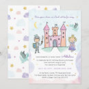 Search for princess and knight party invitations Fairytale