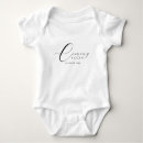Search for gender reveal baby bodysuits Typography