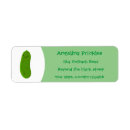 Search for pickle return address labels Cucumber