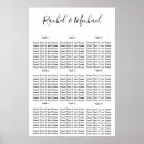Search for event wedding seating charts Black and white