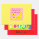 Recherche de message papier cadeau Rose