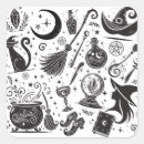 Search for wicca stickers Pentacle