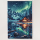 Search for nordic puzzles Northern lights